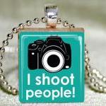 I Shoot People Scrabble Pen..