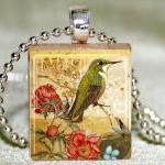 Green Hummingbird Scrabble ..