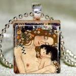 Klimt Mother and Child Scra..